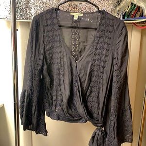 Long sleeve blouse